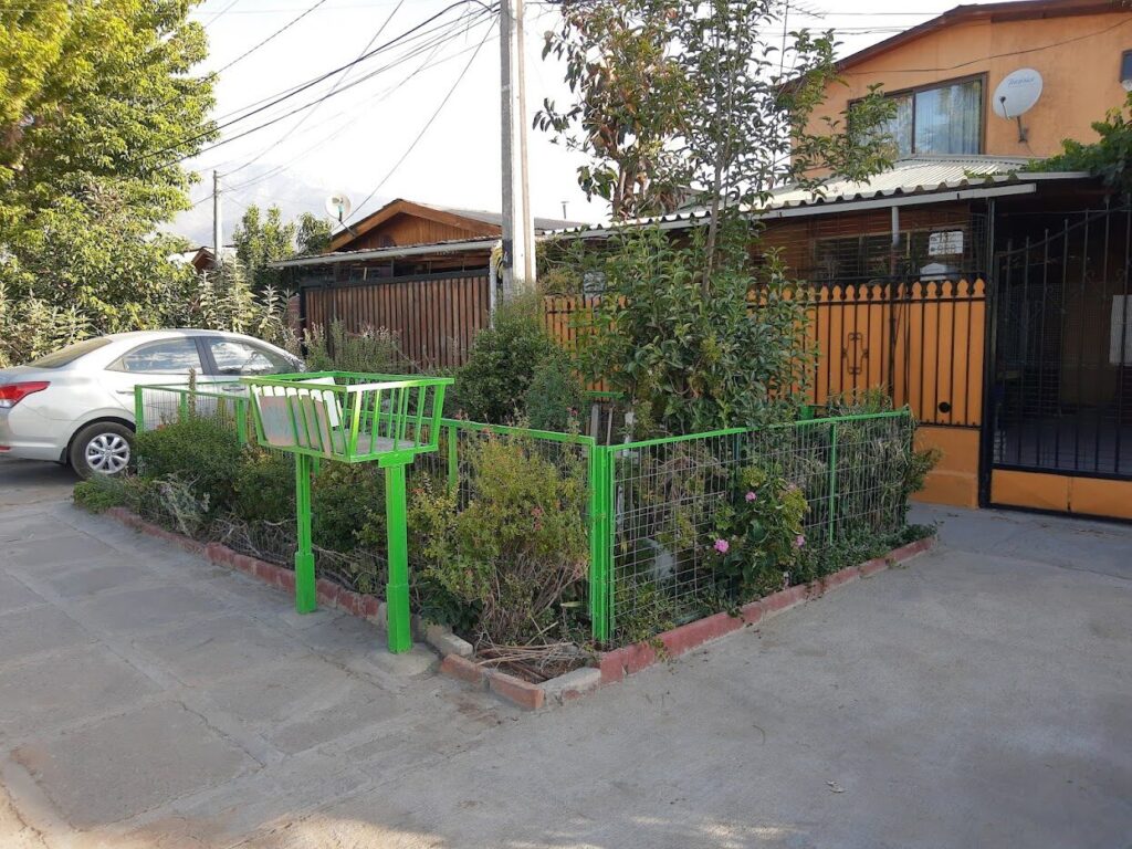 Vegetación en las poblaciones.