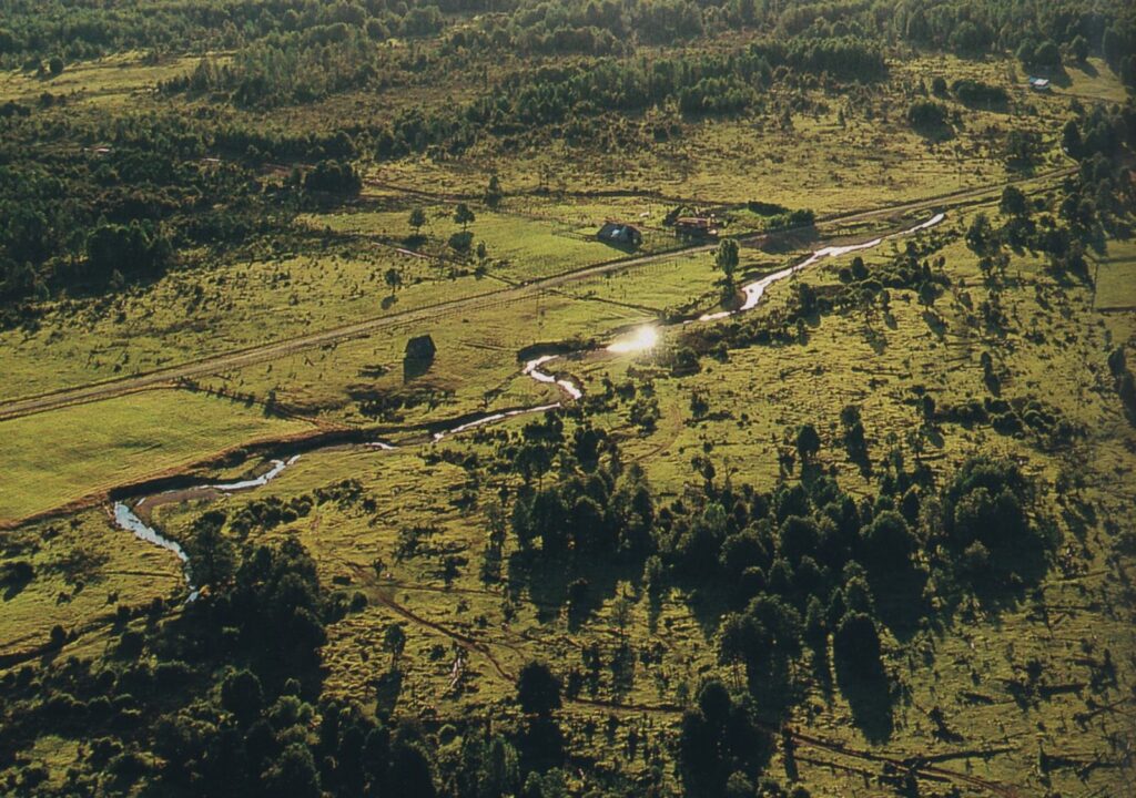 Vista aérea de Monte Verde.
