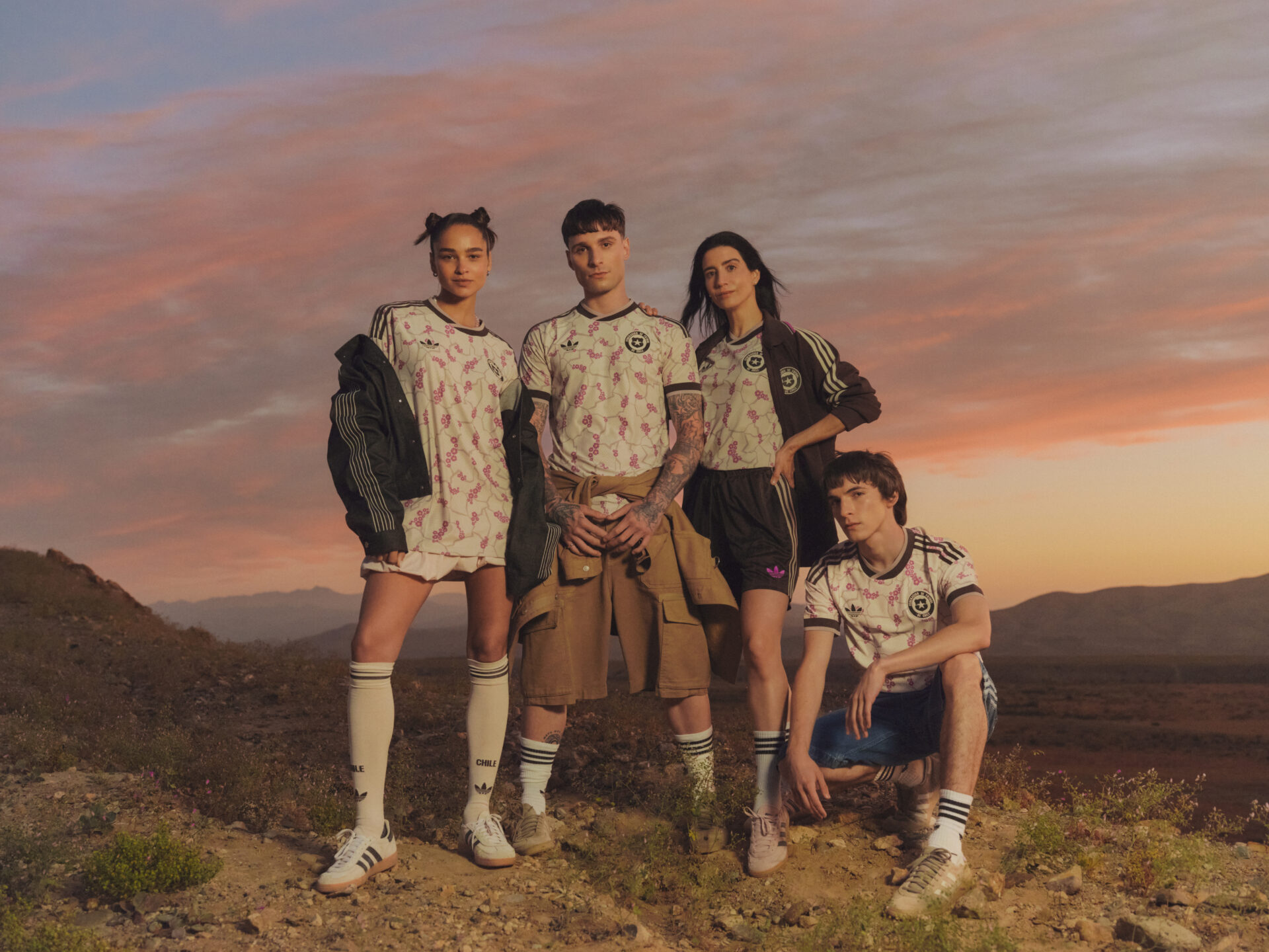 De Chile para el mundo: La nueva camiseta de la Roja se inspira en el desierto florido, uno de los fenómenos más extraordinarios del planeta