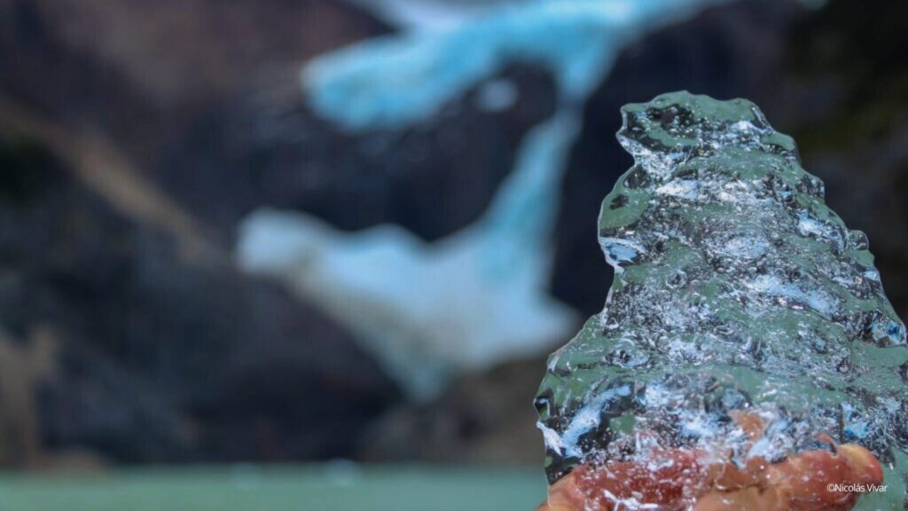 Glaciar Los Perros, región de Magallanes.