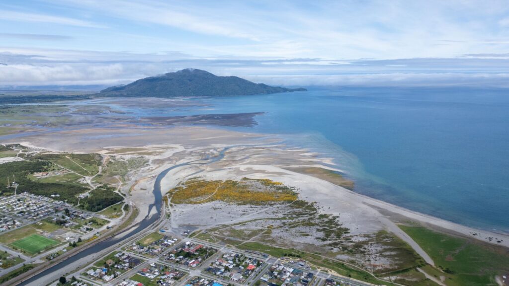 Vista aérea de Chaitén