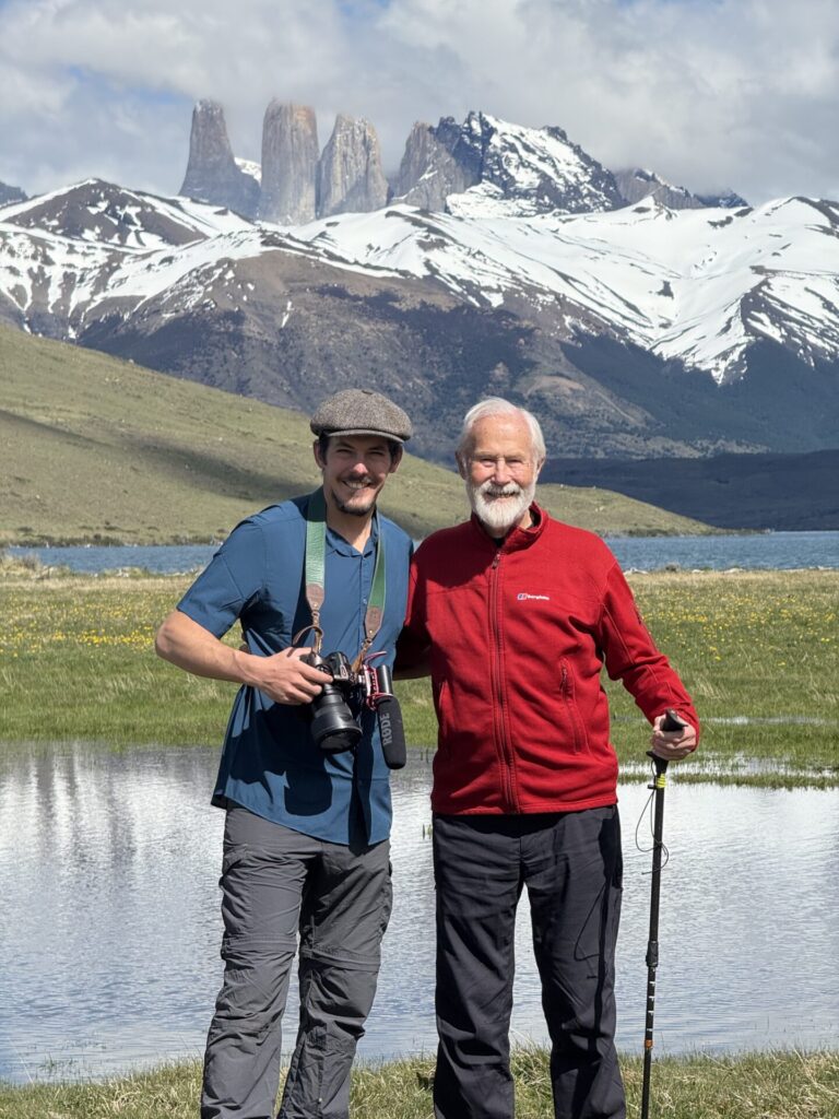CHRIS BONINGTON EN RODAJE CON DIRECTOR TIMOTHY DHALLEINE