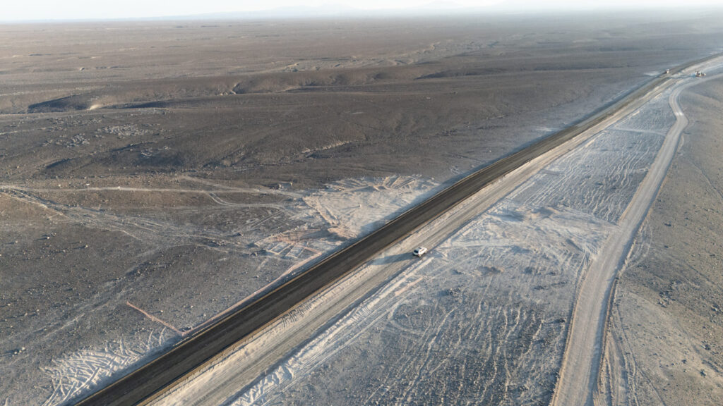 Daños visibles en los geoglifos