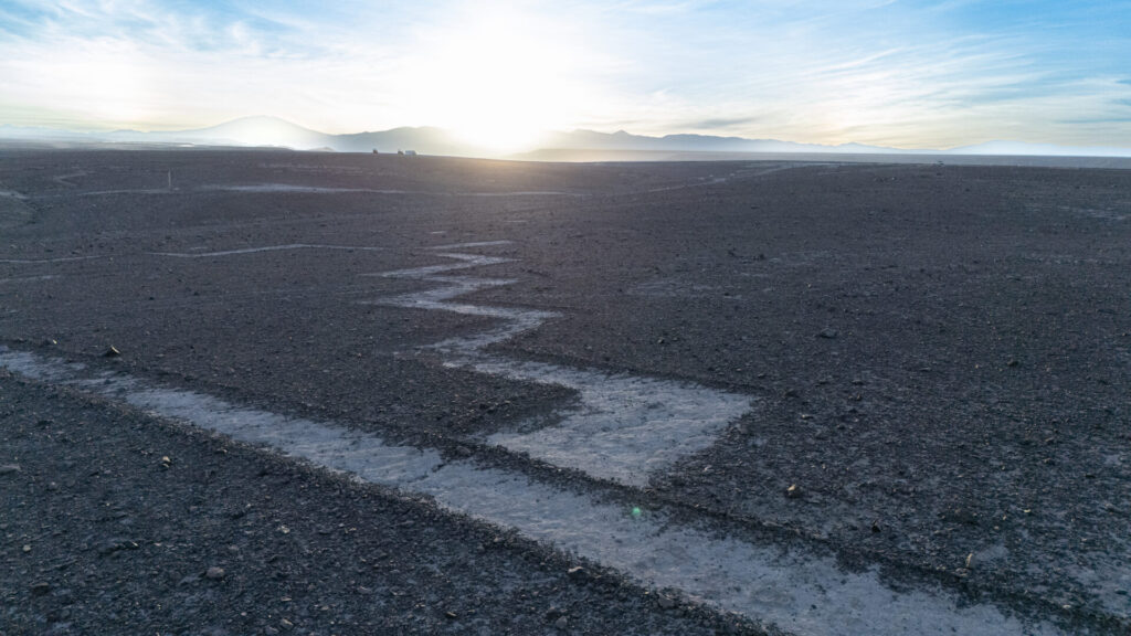 Geoglifos que coinciden con los equinoccios.