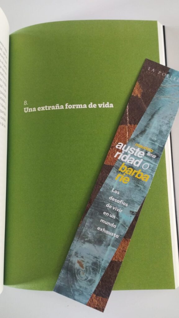 Libro y marcapaginas del mismo