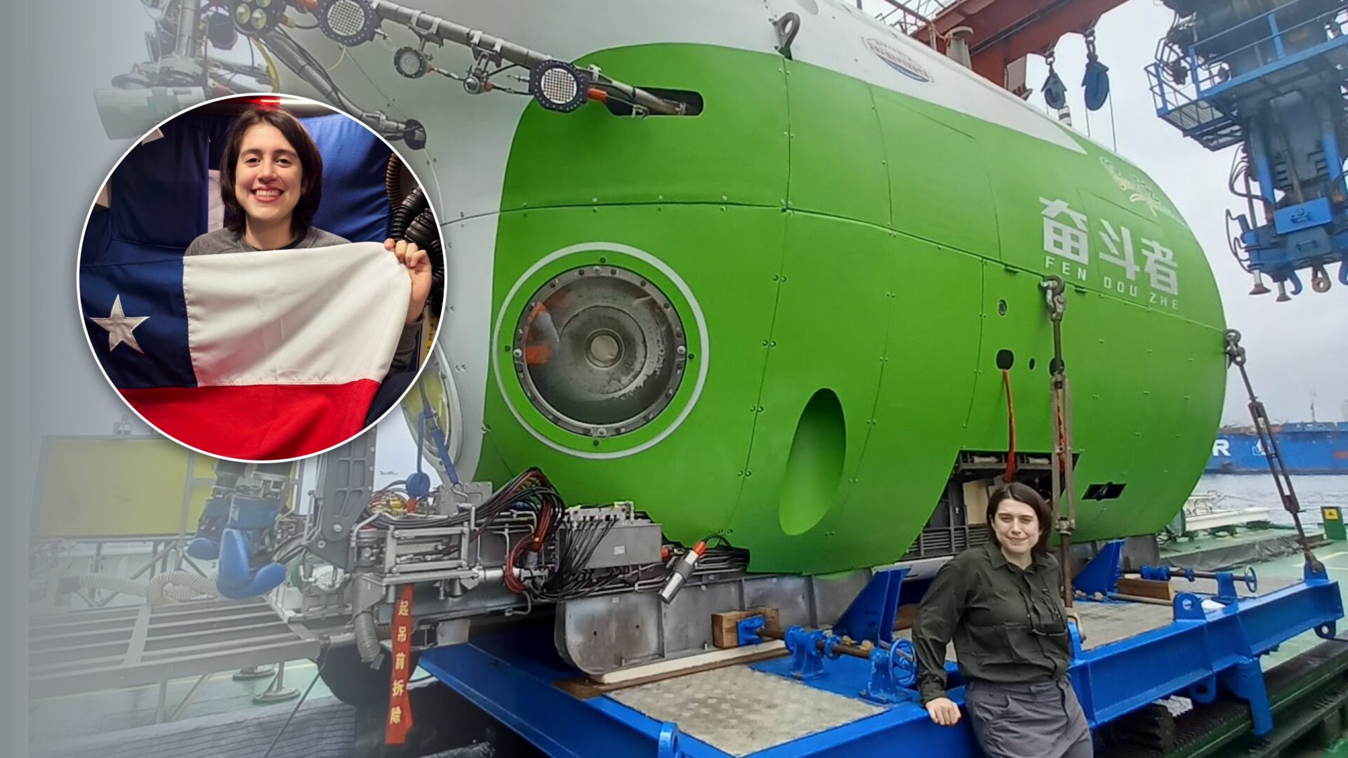 Especial 8M: Entrevista a Valeria Cortés, la primera mujer de la historia en bajar 7.680 metros hasta la Fosa de Atacama