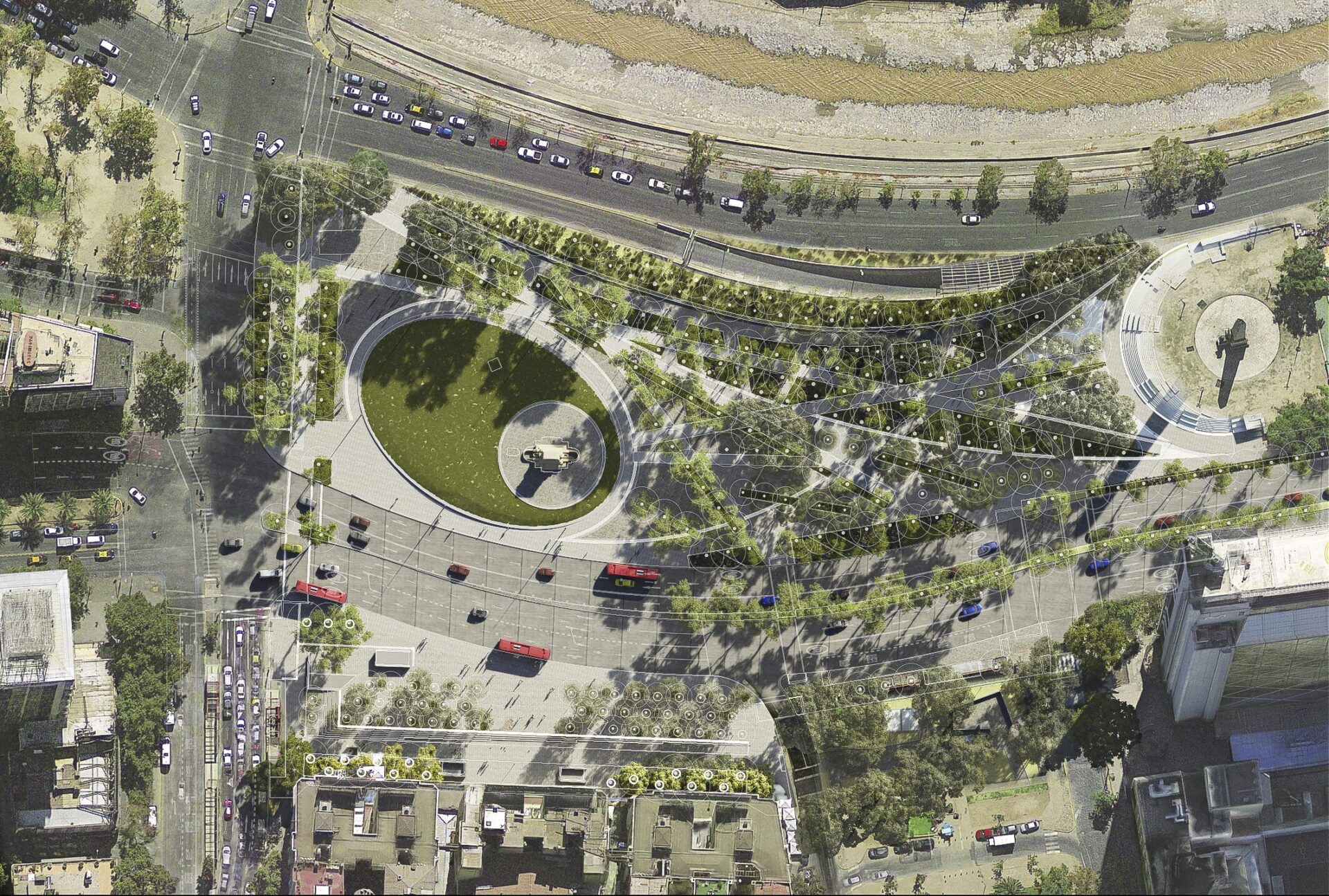 Así es la nueva Plaza Baquedano: Más verde, más conectada y pensada para las personas