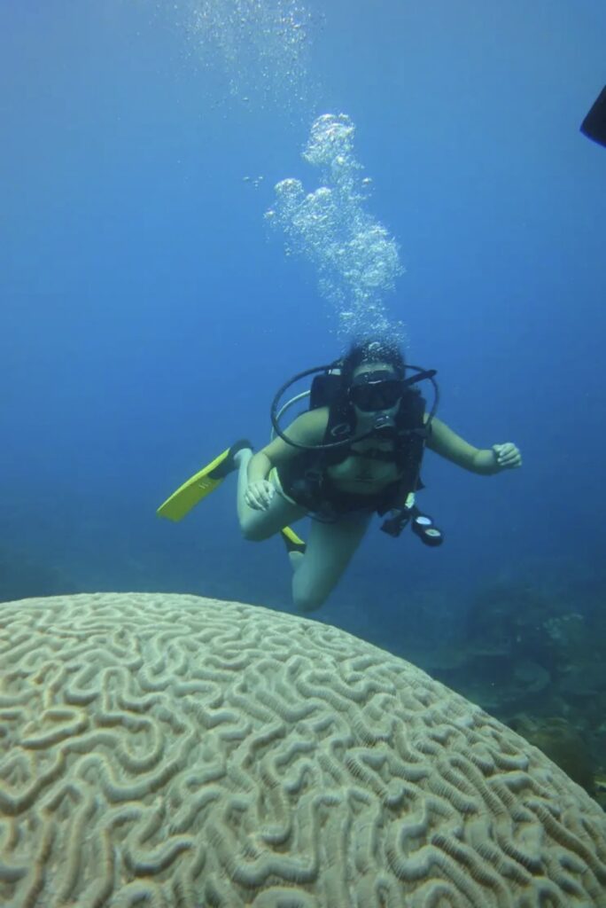 Buceo, foto de Luka Mendiola