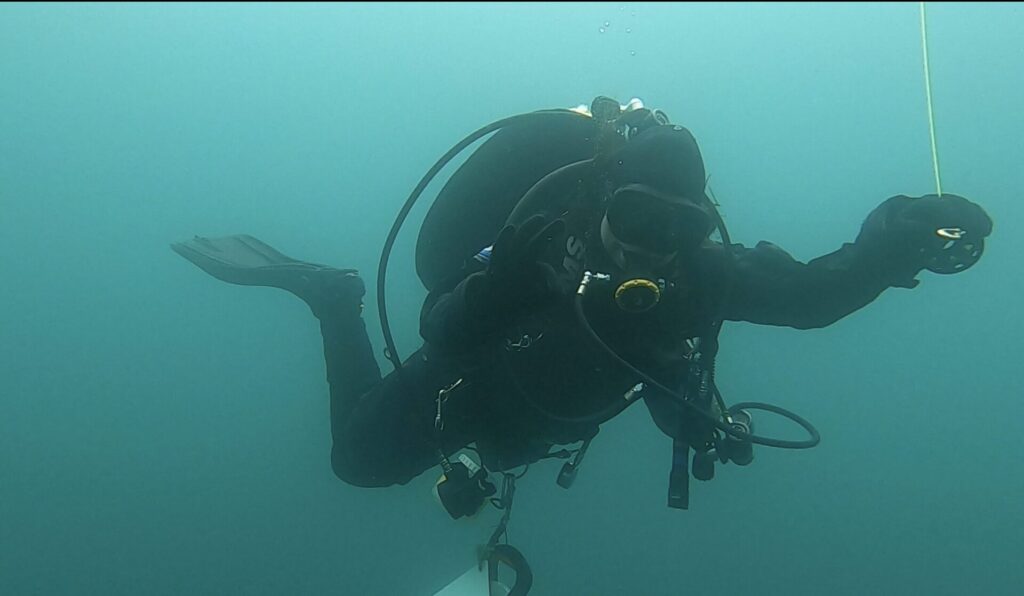 Foto submarina, foto de Rodrigo Alarcón