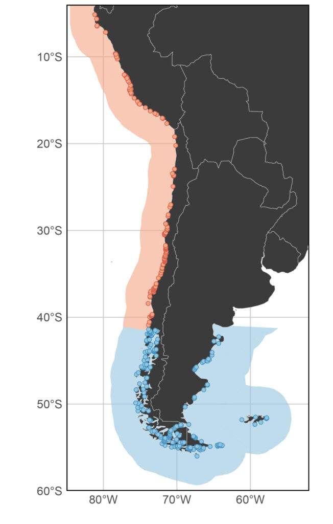 Puntos de ocurrencias.
