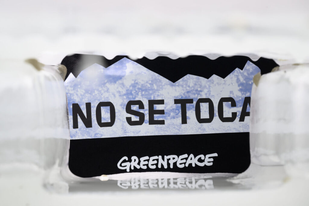 Fotografía por Martin Katz de Greenpeace.