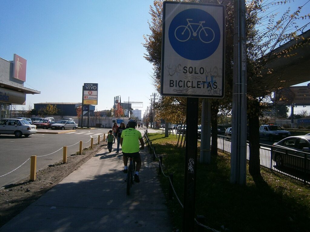 Ciclovías. Créditos: ciberprofe - trabajo-propio (CC BY SA 3.0) Wikipedia