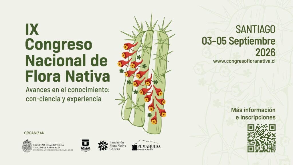 Créditos (CC-BY): Congreso de Flora Nativa.