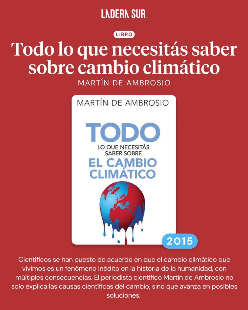 Cambio climático libros