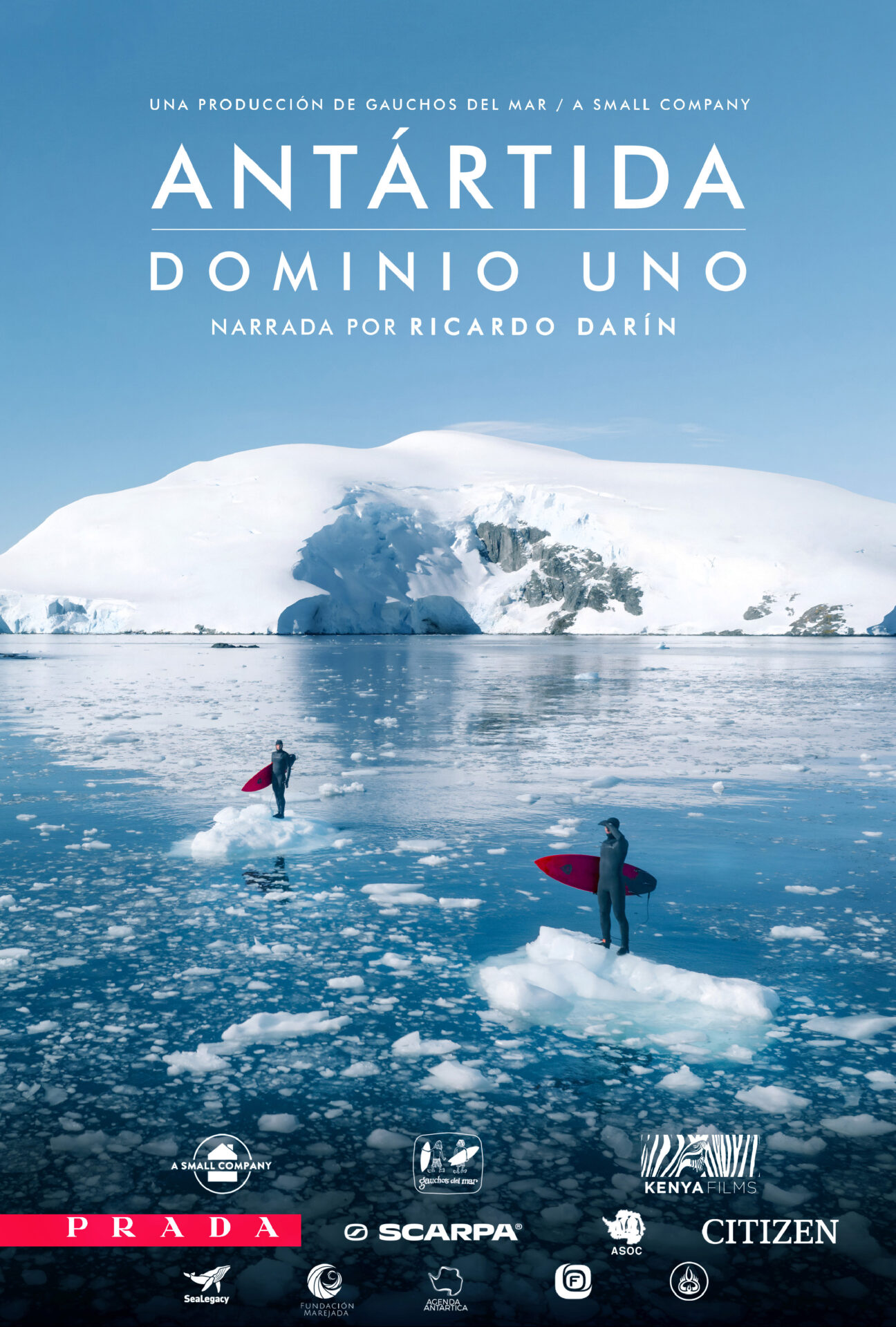 “ANTÁRTIDA – DOMINIO UNO”: EL ACLAMADO DOCUMENTAL NARRADO POR RICARDO DARÍN LLEGÓ GLOBALMENTE EL 14 DE MAYO.