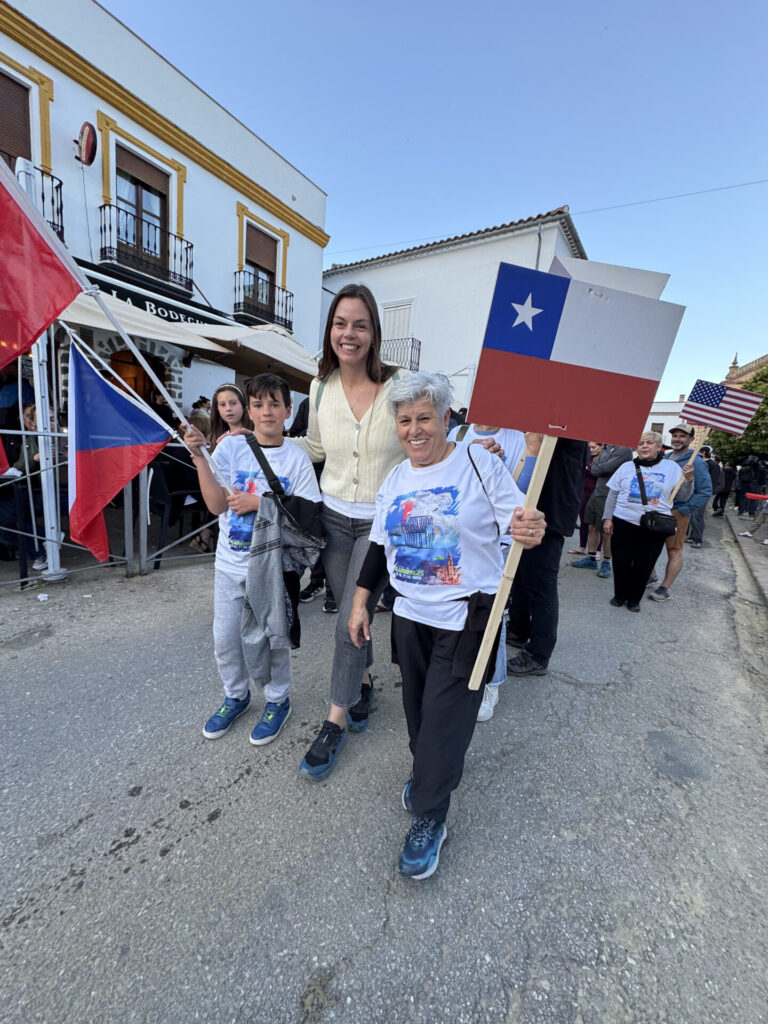 Lene y los suyos.
