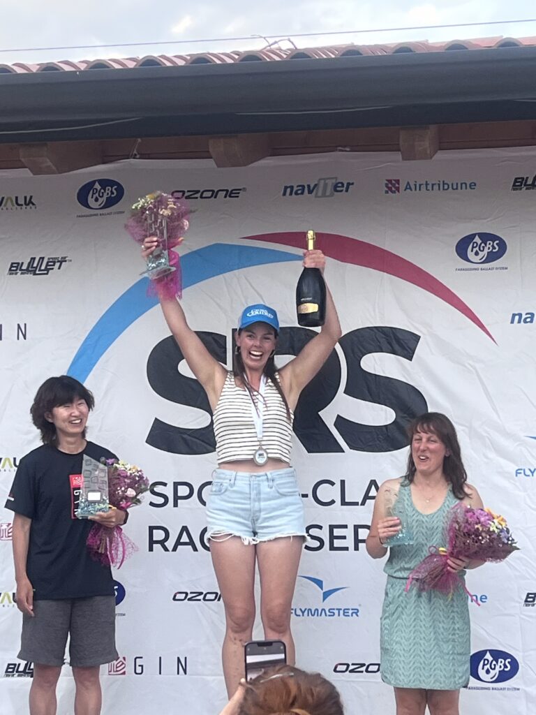 Lene Spaarwater en la competencia de Sports-Class Racing Series