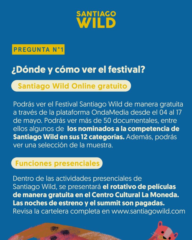 Preguntas frecuentes sobre Santiago Wild 2026.