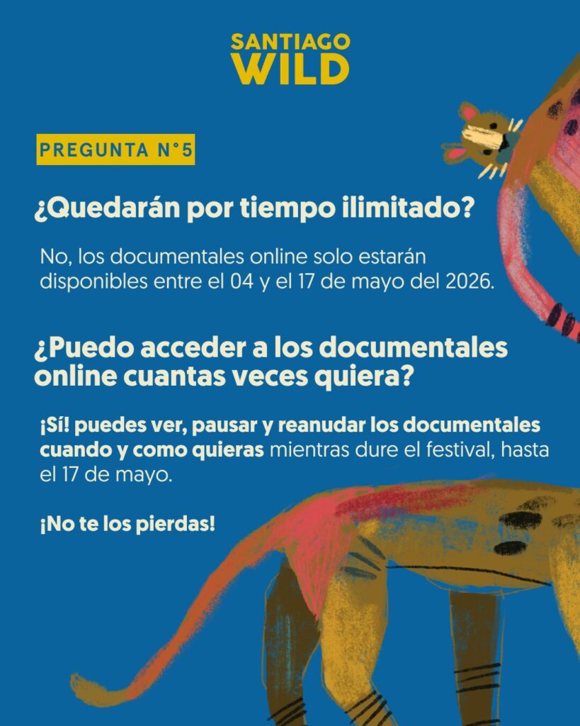 Preguntas frecuentes sobre Santiago Wild 2026.
