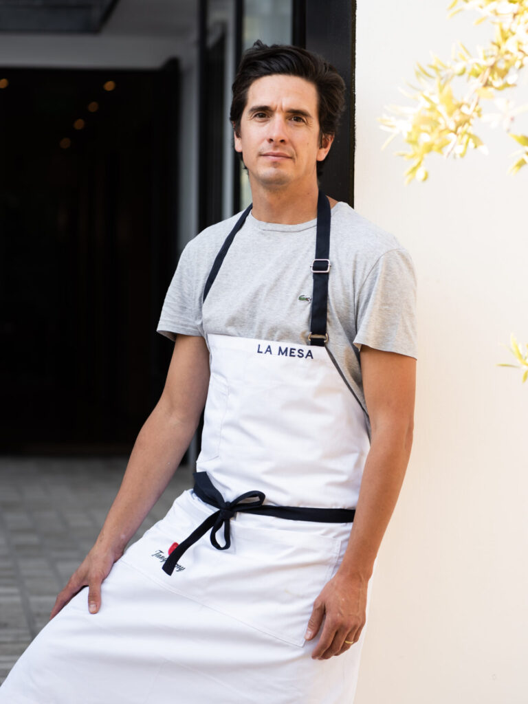 Álvaro Romero, chef de La Mesa. Créditos (CC-BY): Felipe Diaz.