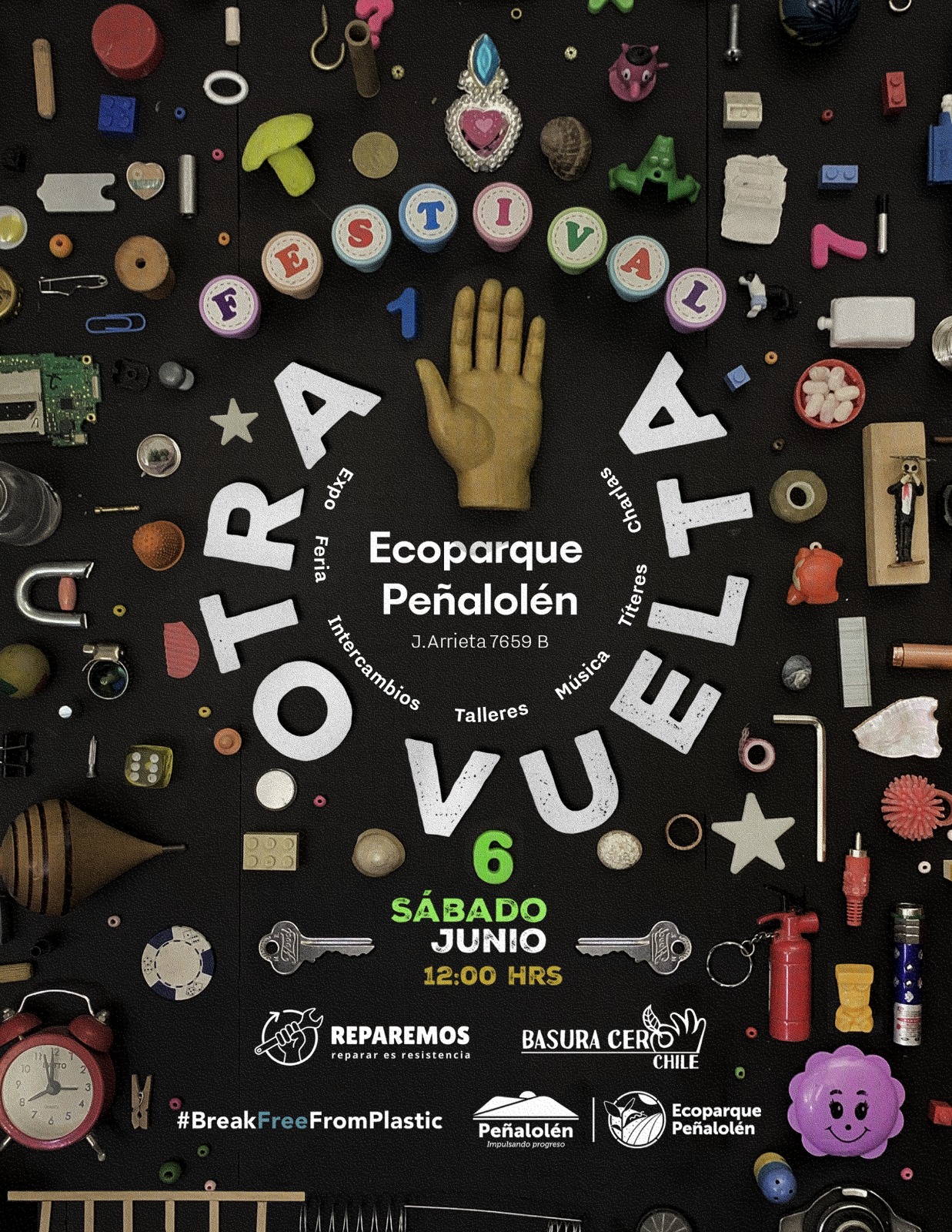Festival Otra Vuelta busca promover la cultura de la reparación en Peñalolén 