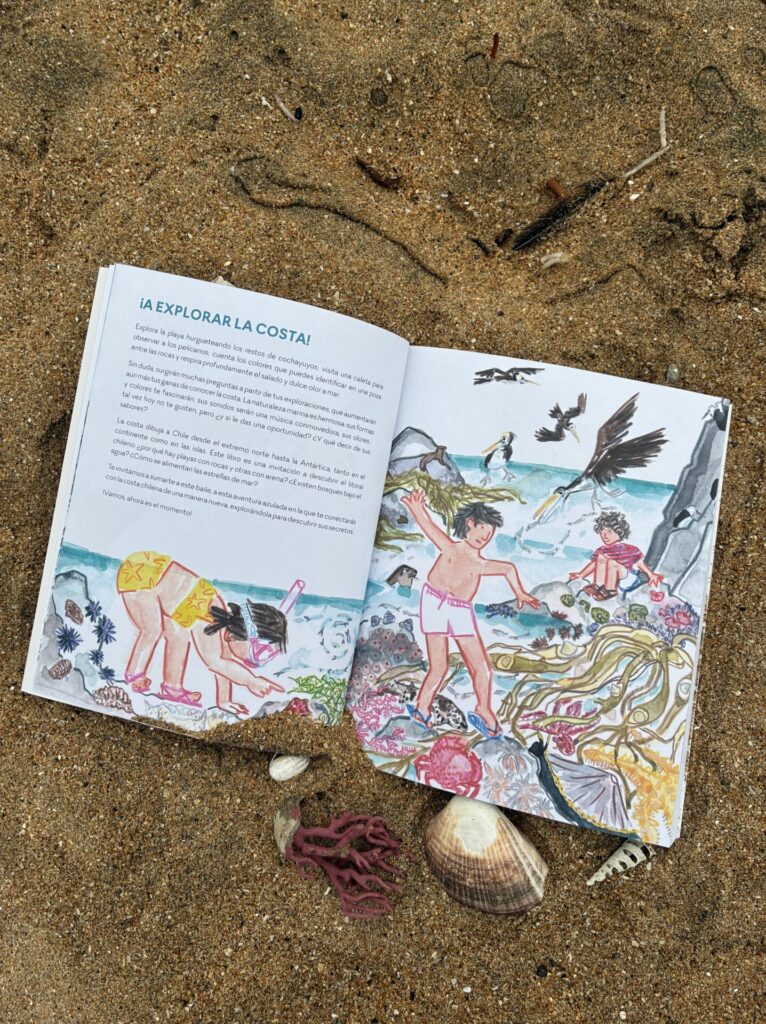 Libro "Exploradores de la costa"