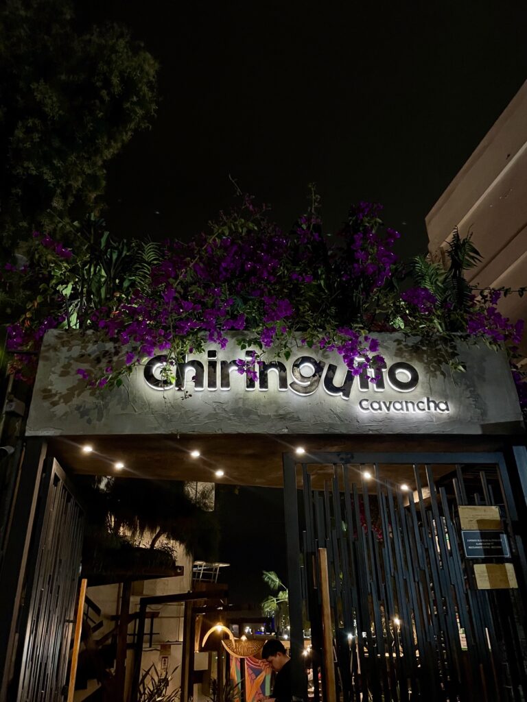 Restaurante Chiringuito.