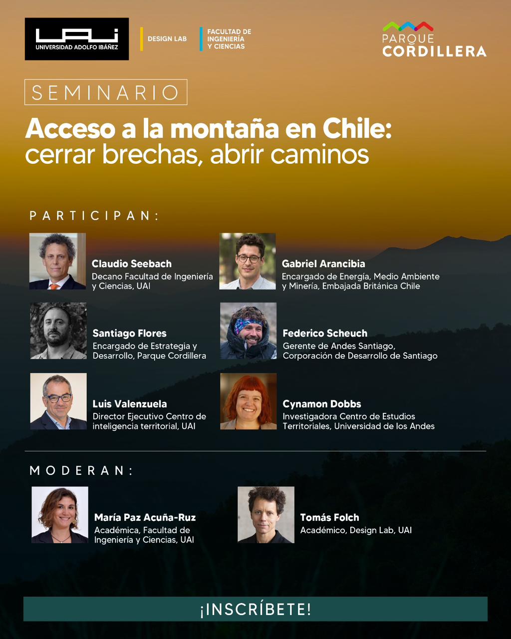Acceso a la montaña en Chile: Cerrar brechas, abrir caminos