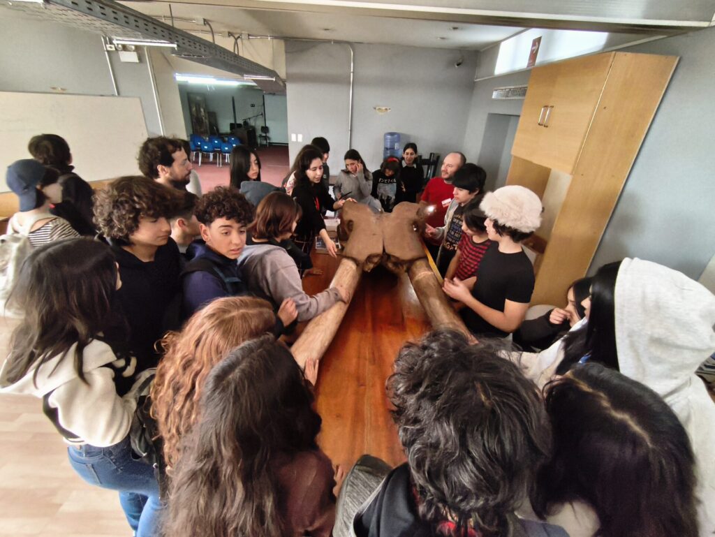 Visita al Museo Nacional de Historia Natural. Créditos: Equipo de Paleo a un Click