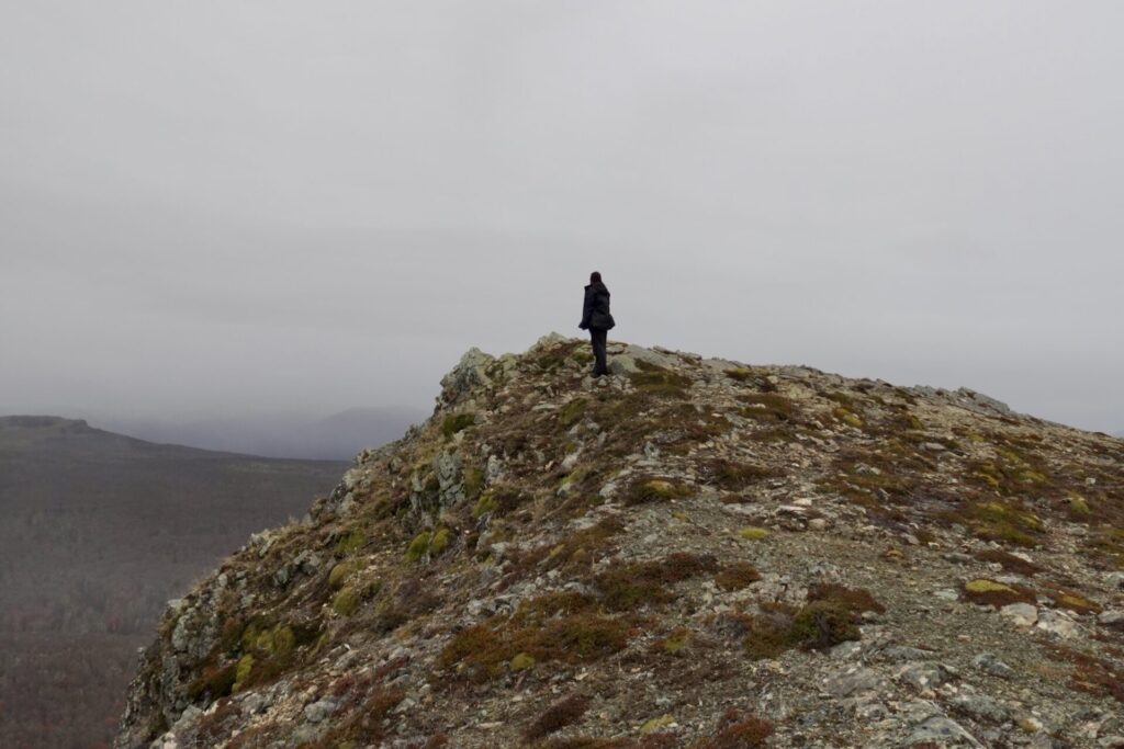 Cumbre Pietro Grande, Parque Karukinka en Tierra del Fuego. Créditos: Ángela Uribe