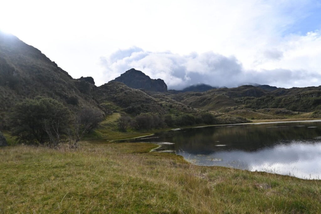 La laguna de Illincocha, en el parque nacional El Cajas, al sur de Ecuador. Créditos: Coraima Torres