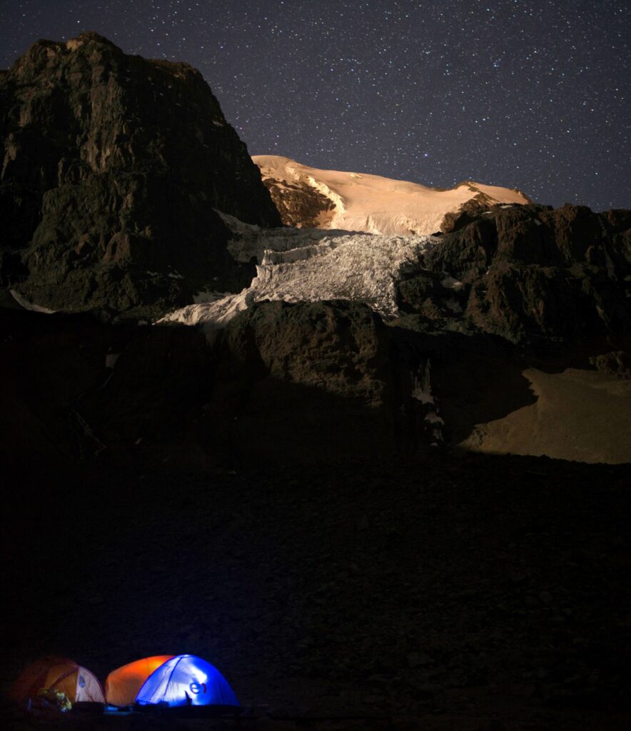 Glaciar La Paloma. Foto: Diego Zamorano