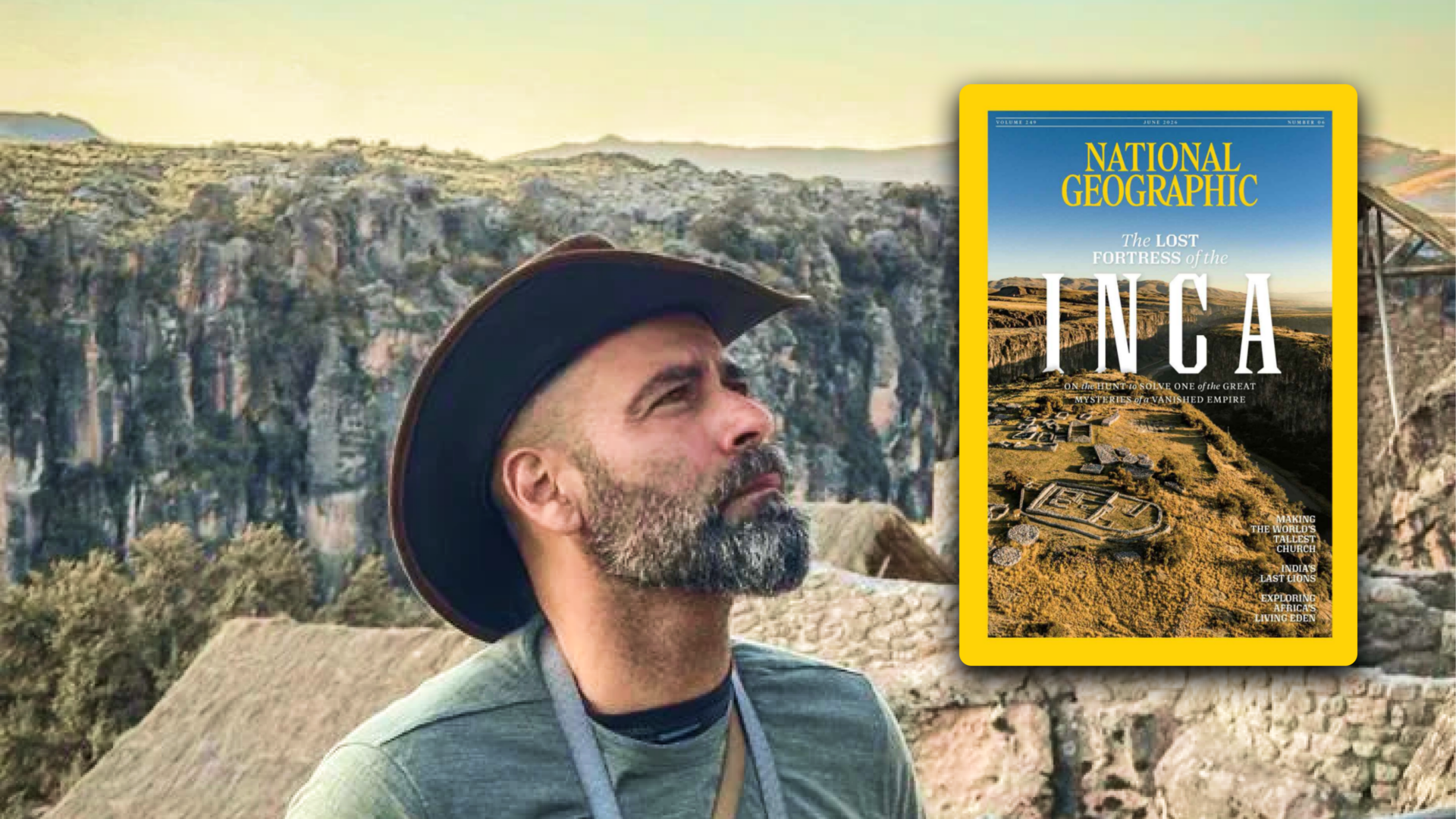 Arturo Rodríguez, fotógrafo detrás de la portada Natgeo sobre la búsqueda de fortaleza perdida inca: “Parece una telenovela de 500 años”