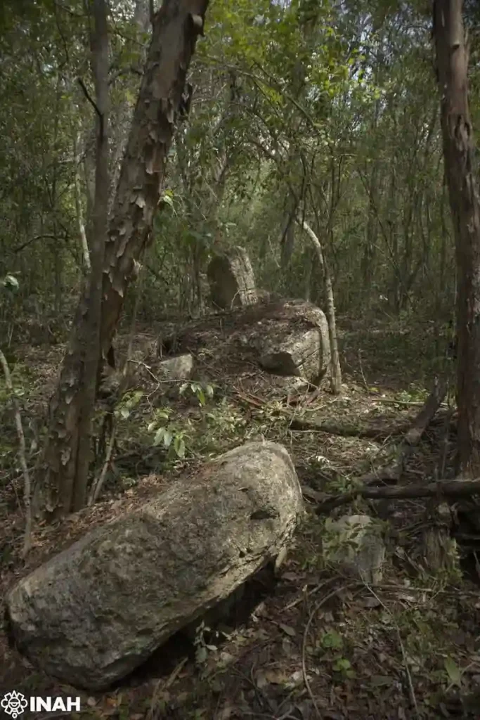 Minanbé, antigua ciudad maya, intacta y oculta en la selva de Calakmul tras más de mil años. Créditos (CC-BY): INAH.
