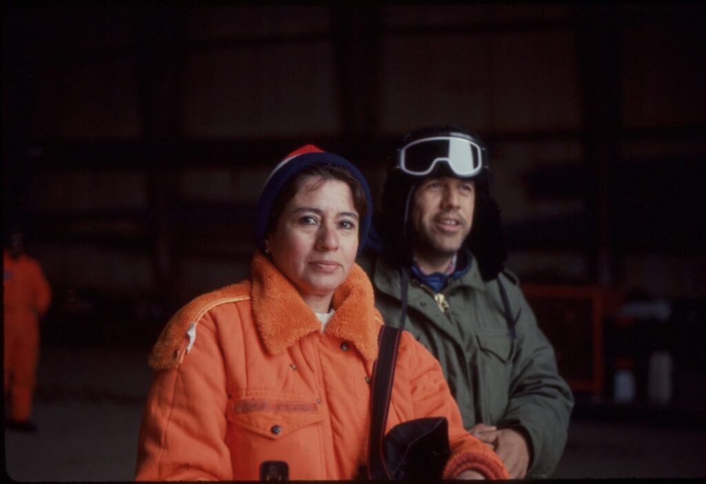 Diapositivas de expediciones de Maria Eliana Ramirez a la Antartica, registro personal. Digitalizadas por Andres Lima y Rafael Guendelman (Estudio Audiovisual de Arte). Créditos:  Javiera Gutierrez A.
