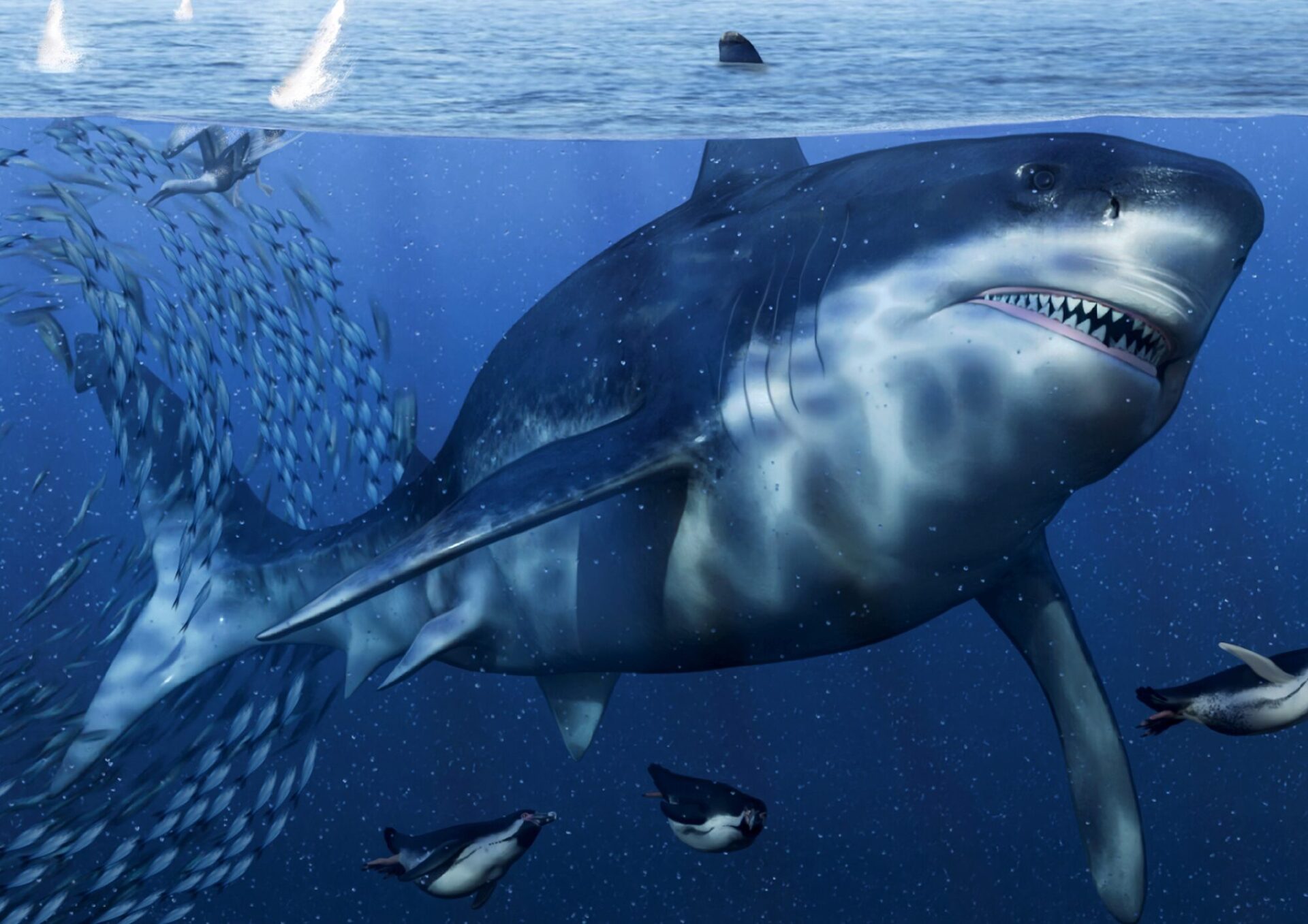 Desde artrópodos hasta ballenas azules: estudio muestra cómo los gigantes marinos transformaron los océanos durante 500 millones de años