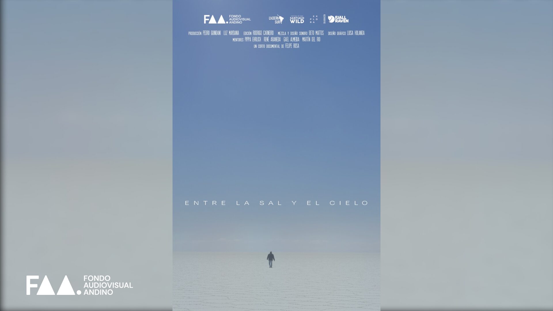 Entre la sal y el cielo: corto de Felipe Rosa en el Salar de Uyuni, Fondo Audiovisual Andino 2025