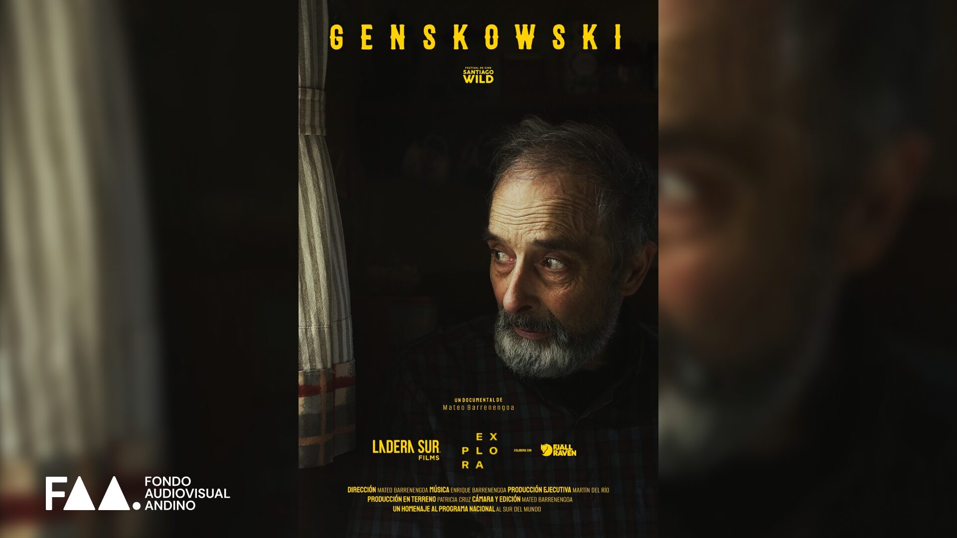 Genkowski: Corto de Mateo Barrenengoa sobre el hombre que ha resguardado por más de 70 años a los bosques australes, Fondo Audiovisual Andino 2025