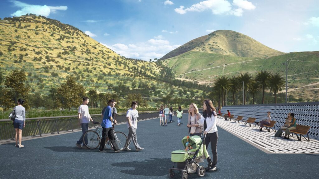 Proyecto Parque Cerros de Chena. Créditos (CC-BY): Gobierno de Santiago.