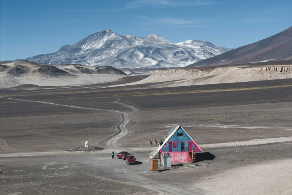 Proyecto “Los 16 de Chile” realiza visita al volcán Ojos del Salado. Créditos: Matías Donoso.