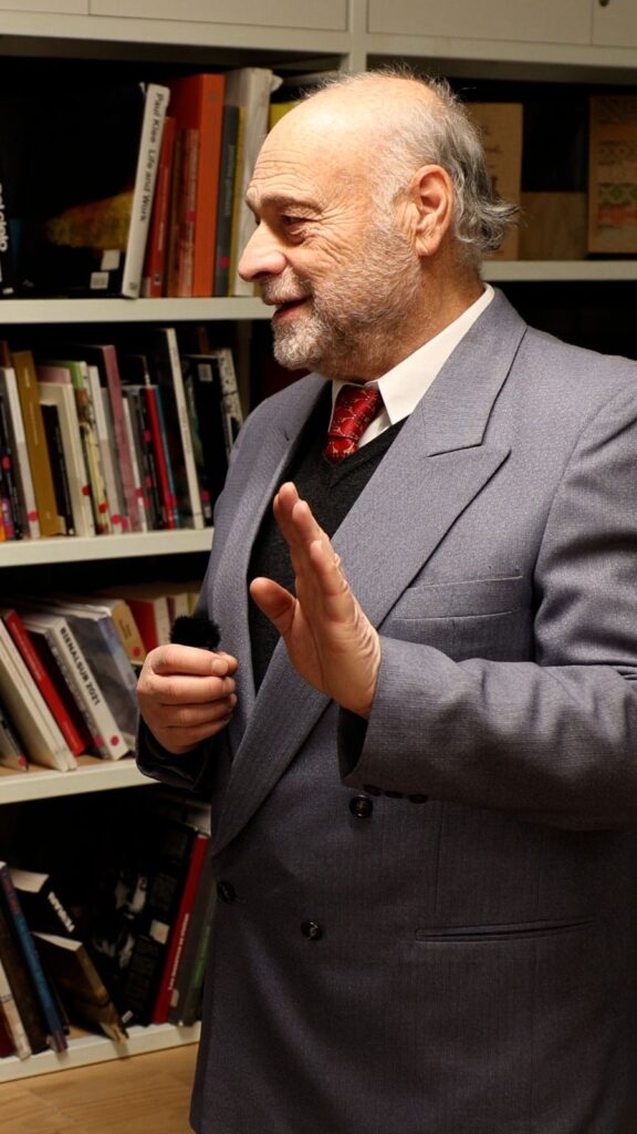 Arqueólogo Rubén Stehberg. Créditos: cortesía de Rodrigo Herrera Rubio