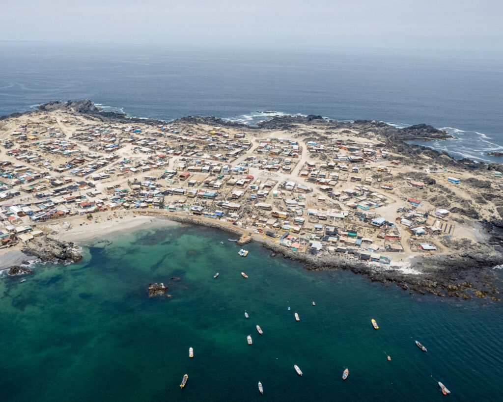 Caleta Baranquilla aérea Créditos: Carlos Hevia