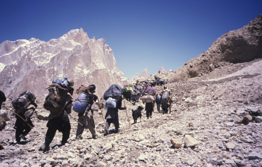 Ascenso K2 año 1996 Créditos: Vertical