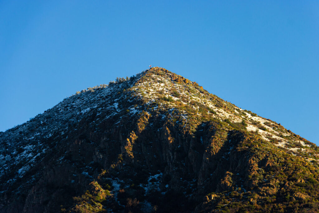 Cerro Manquehue. Créditos: ©Municipalidad de Vitacura