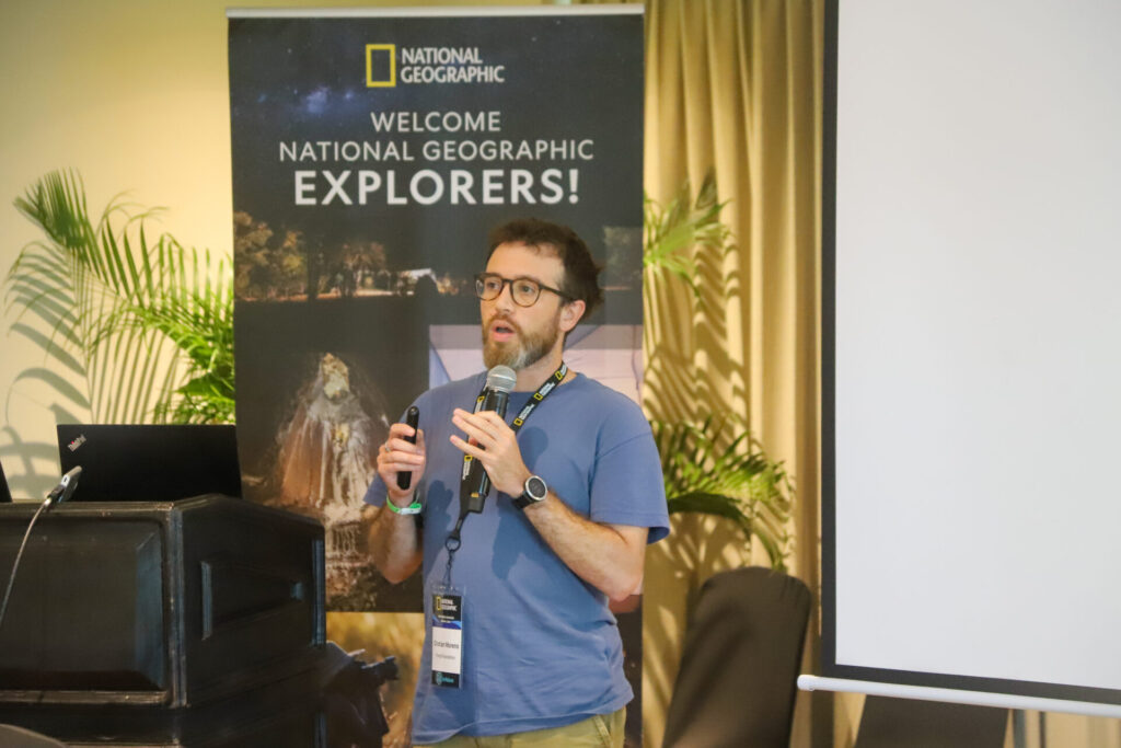 Cristian Moreno, National Geographic Explorer. Créditos: Angelica Shaw