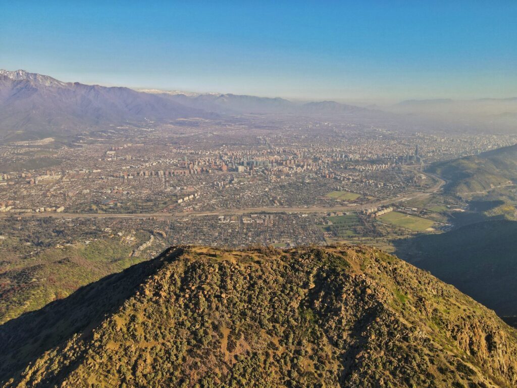 Cerro Manquehue. Créditos: ©Gobierno de Santiago