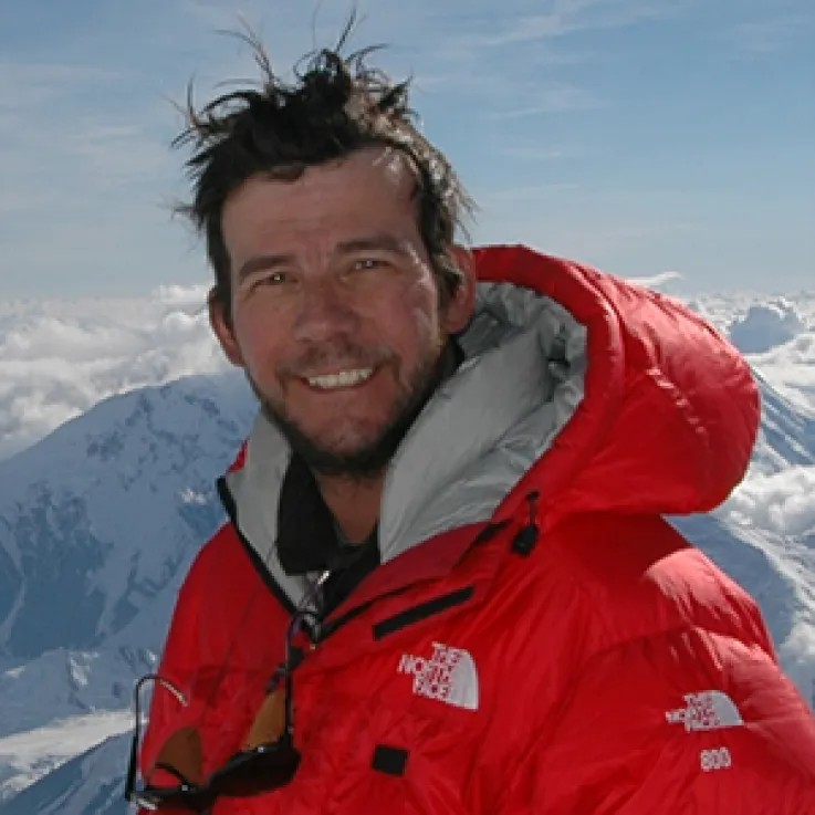 Rodrigo Jordán en la excursión al K2, año 1996. Créditos: Vertical