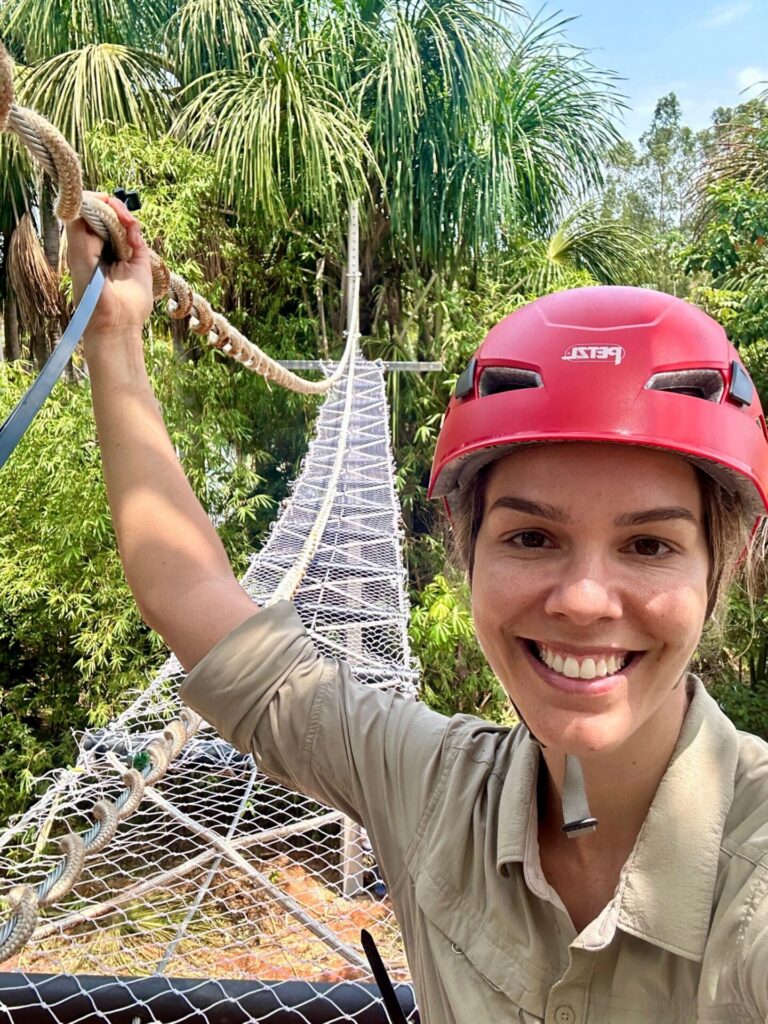 La bióloga Fernanda Abra, fundadora de Reconecta. Foto: cortesía Proyecto Reconecta