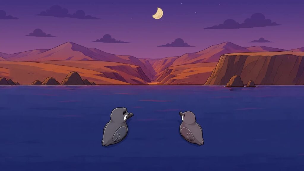 Animación golondrina de mar negra Créditos: Red de Observadores de Aves y Vida Silvestre de Chile (ROC)