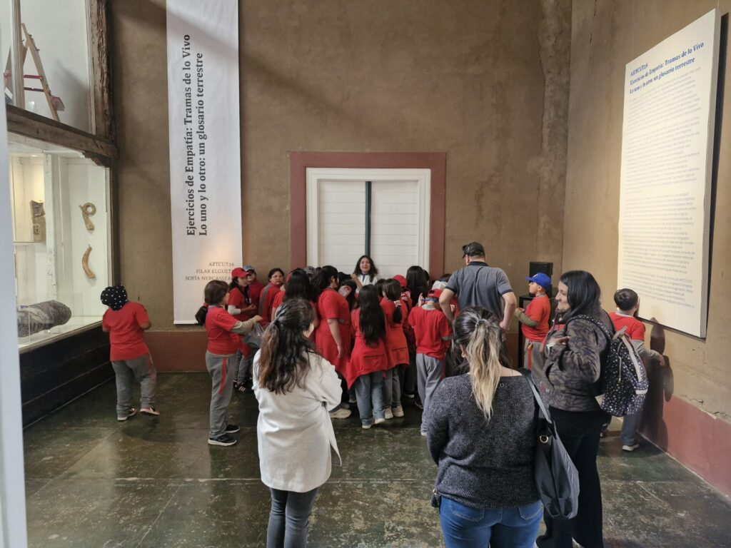 Colegio visitando el Bodegón. Créditos: Antonia Soto Castro